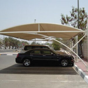 bottom support car parking shades in dubai uae