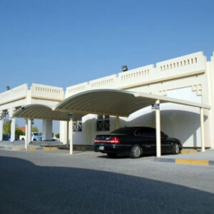 k span car parking shade in UAE