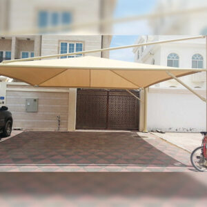 pyramid car parking shade in uae