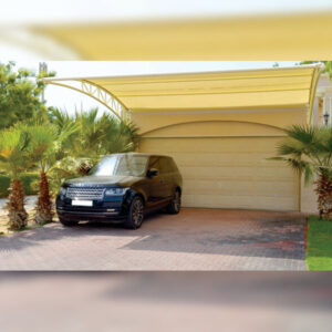 wall mounted car parking shade dubai uae