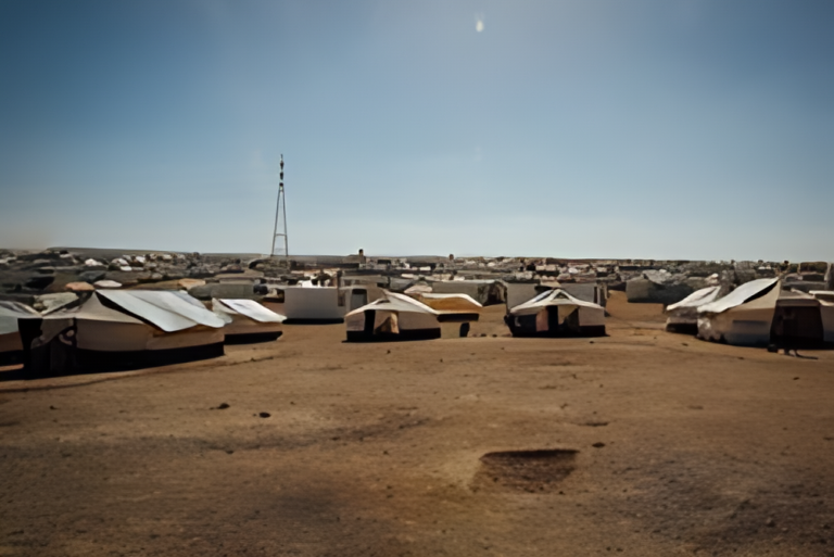 refugee tents uae